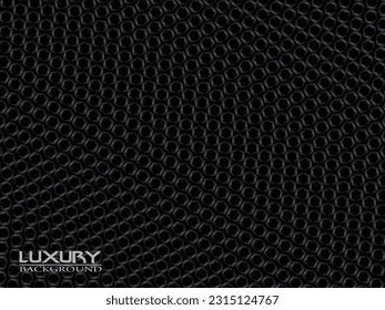 Beautiful black abstract background. Dark neutral background for presentation design. Dark base for website, print, base for banners, wallpapers, business cards, flyers, banners, calendars, etc.