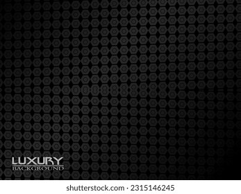 Beautiful black abstract background. Dark neutral background for presentation design. Dark base for website, print, base for banners, wallpapers, business cards, flyers, banners, calendars, etc.