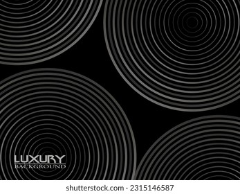 Beautiful black abstract background. Dark neutral background for presentation design. Dark base for website, print, base for banners, wallpapers, business cards, flyers, banners, calendars, etc.