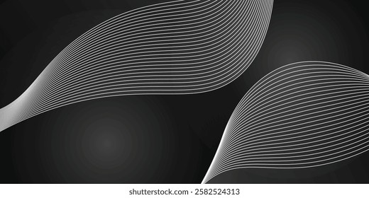 Beautiful black abstract background. Dark neutral backdrop for presentation design. Darkness base for website, print, base for banners, wallpapers, business cards, brochure, banner, calendar, graphic