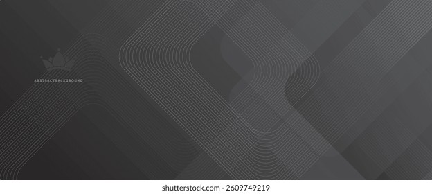 Beautiful black abstract background. Dark neutral backdrop for presentation design. 
