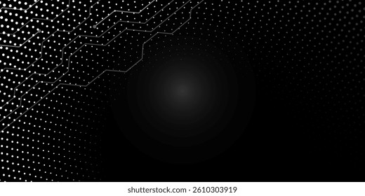 Beautiful black abstract background. Dark neutral backdrop for presentation design. Darkness base for website, print, base for banners, wallpapers, business cards, brochure, banner, 