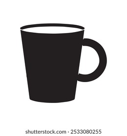 A beautiful black coffee mug- Vactor