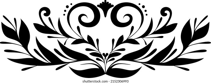 hermoso contorno de corazón negro con estampado