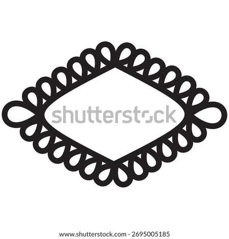 A beautiful black icon design