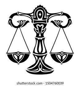 Libra Tattoo Images Stock Photos Vectors Shutterstock