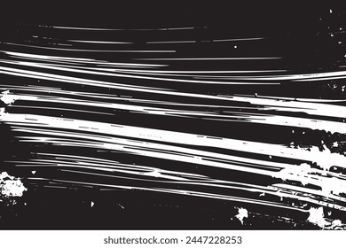 beautiful black and white abstract art