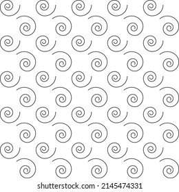 hermoso patrón ininterrumpido en blanco y negro, abstracto