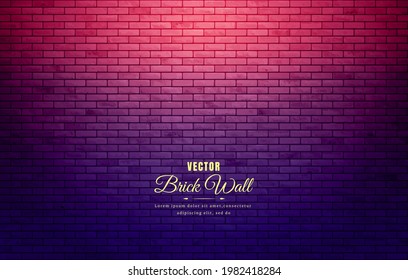 Beautiful block brick wall pattern texture background.