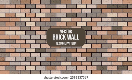 Beautiful block brick wall pattern texture background