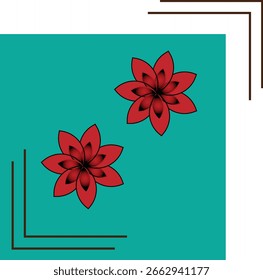 Beautiful bloom pattern for prints