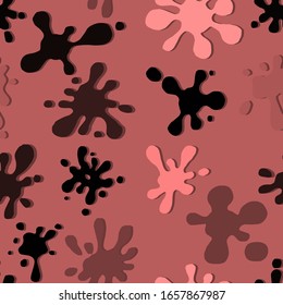 Hermoso patrón borroso, gran diseño para cualquier propósito. Plantilla de ilustración del vector. Fondo de onda de semitono. Elemento vectorial creativo. Fondo del vector abstracto