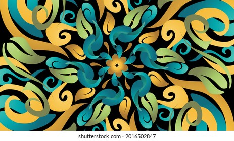 Hermoso diseño de fondo azul para fondo o presentación comercial