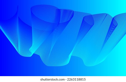 beautiful blue backround gradation lines