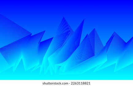 beautiful blue backround gradation lines