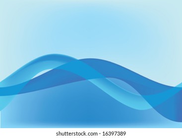 beautiful blue decorative abstract