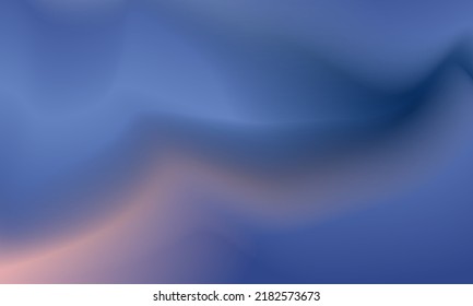Beautiful blue gradient background smooth and soft texture