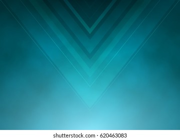 Beautiful blue  horizontal abstract background