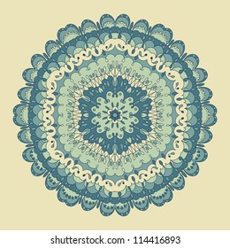 Beautiful blue winter color lace ornament vector eps 8 for merry christmas card, background, backdrop, wallpaper, invitation, border, banner, brochure