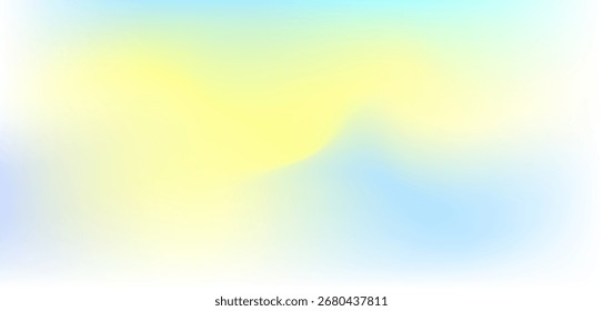 Schöne Blau und gelb Farbverlauf Hintergrund Design. Sommerhimmel blau und Sommergelb Abstufung. Perfekt für Banner, Hintergründe, Vorlagen. Vektorgrafik.