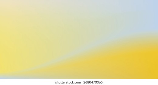 Hermoso diseño de fondo degradado azul y amarillo. Verano azul cielo y verano amarillo gradación. Cosas jugosas retro. Ilustración vectorial.Eps 10