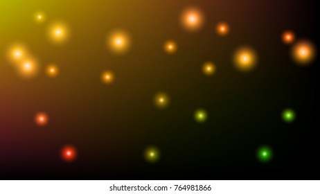 Beautiful blur bokeh lights defocused abstract background.