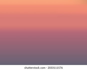 Beautiful blurred background in sunset colors