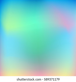 Beautiful Blurred sky lights, abstract colorful blurry background for Spring posters, greeting cards wallpaper Vector Blurred background in Green, Blue, Yellow, Pink color. Punchy pastel mesh gradient