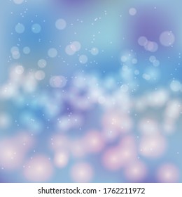 Beautiful bokeh abstract background. Vector format