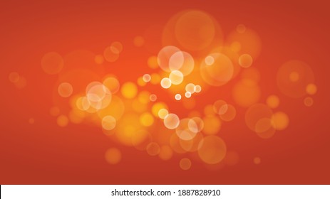 Beautiful bokeh blurred lights vector abstract background with defocused transparent lights effect.
