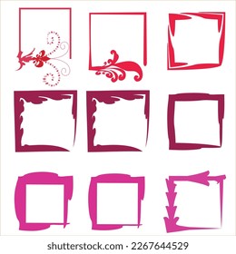 Beautiful Border art design for Multiple Uses  
