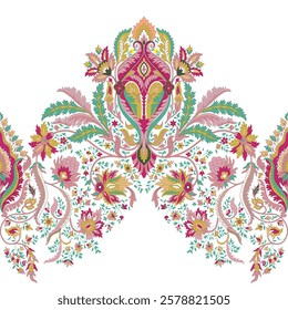 a  beautiful border for textile design 
