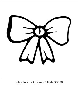 Schöne Bugdoodart, Vektorgrafik einzeln auf weißem Hintergrund