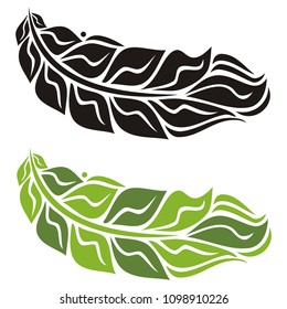 Beautiful branch. Vector illustration