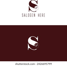 Beautiful brand logo template. Vector illustration. Business sign and symbol.
