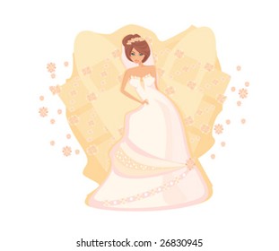 beautiful bride