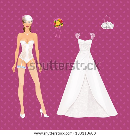 Beautiful Bride Dress Up