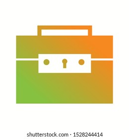 Beautiful Briefcase Vector Glyph Icon