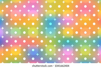 beautiful bright and colorful repeating pattern for shining festive designs. backgrounds, backdrops, wallpaper, desktop, surface, template and your celebration design ideas. mesh gradient illustration