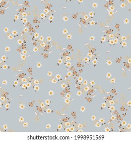 Beautiful bright floral seamless pattern