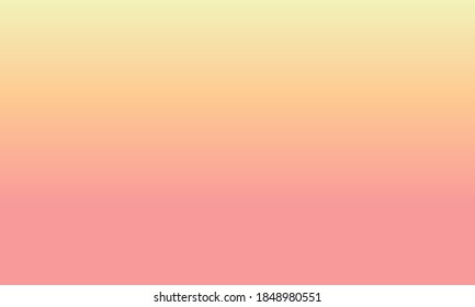 Hermoso fondo de gradación brillante con paleta de color de puesta de sol, textura suave y suave, borrosa, usada para fondos de banner, afiches, plantillas y otros