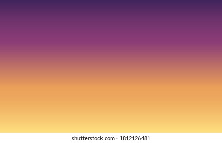 Beautiful bright gradient background, orange yellow and purple color, smooth and soft blurry texture, used for poster backgrounds, banners and others