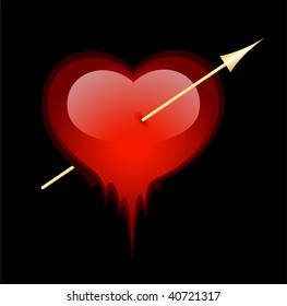 beautiful bright heart