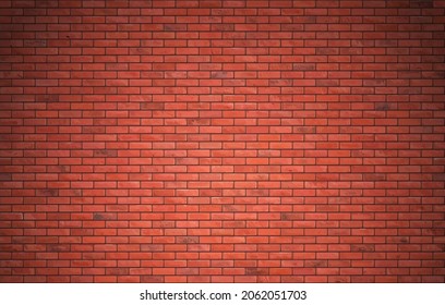 Beautiful brown block brick wall pattern texture background.