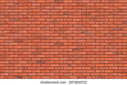 Hermosa pared de ladrillo marrón de ladrillo de fondo de textura patrón sin fisuras.