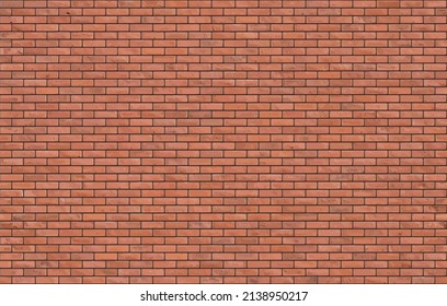 Beautiful brown block brick wall seamless pattern texture background.