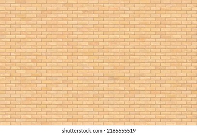 Beautiful brown block brick wall seamless pattern texture background.