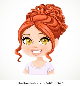 Cartoon Girl Red Hair | Red Hair