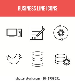 Beautiful Business icons for commercial use