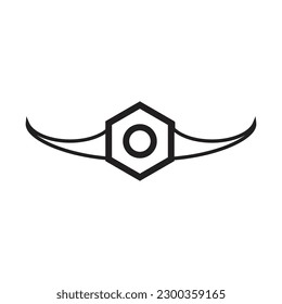 Hermoso diseño de logotipo comercial para múltiples usos